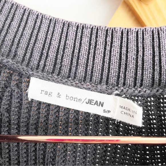 Rag & Bone Jean Dana Cold Shoulder Knit Sweater Dress - Picture 4 of 10